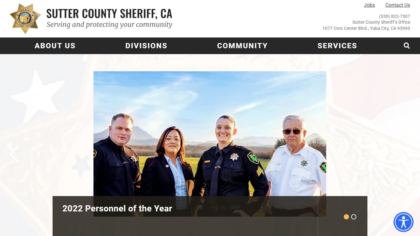 Sutter County Sheriff, CA | Home Sheriff